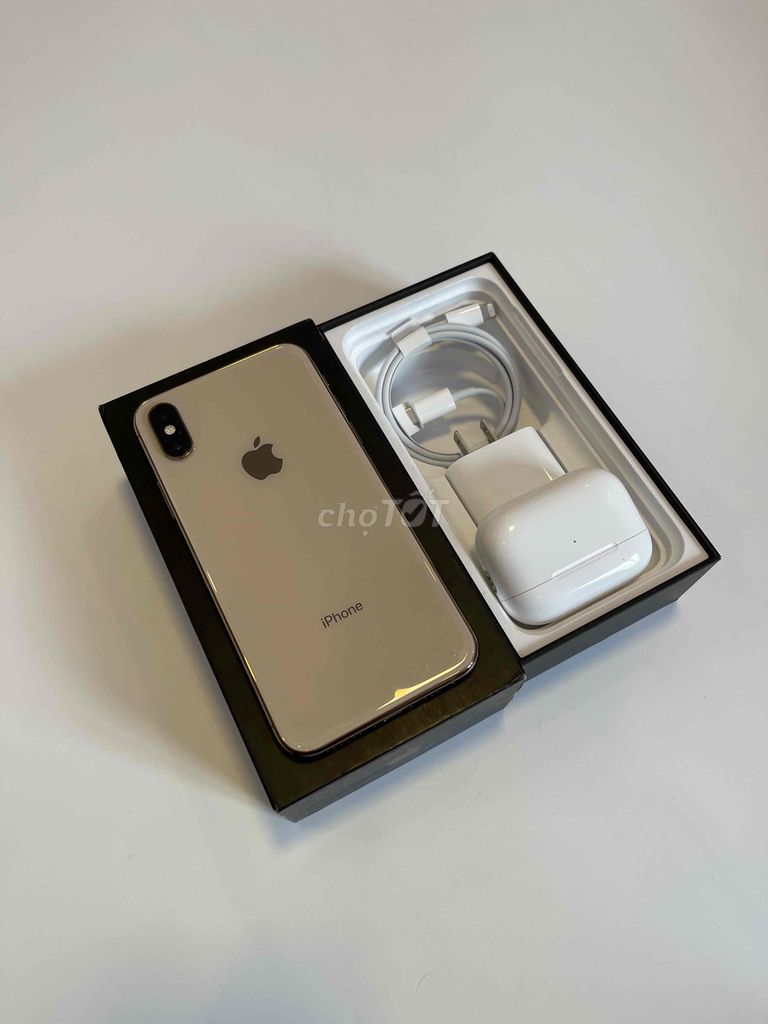 iPhone XS 64G Gold QT Zin Áp Mua TGDD Pin 93