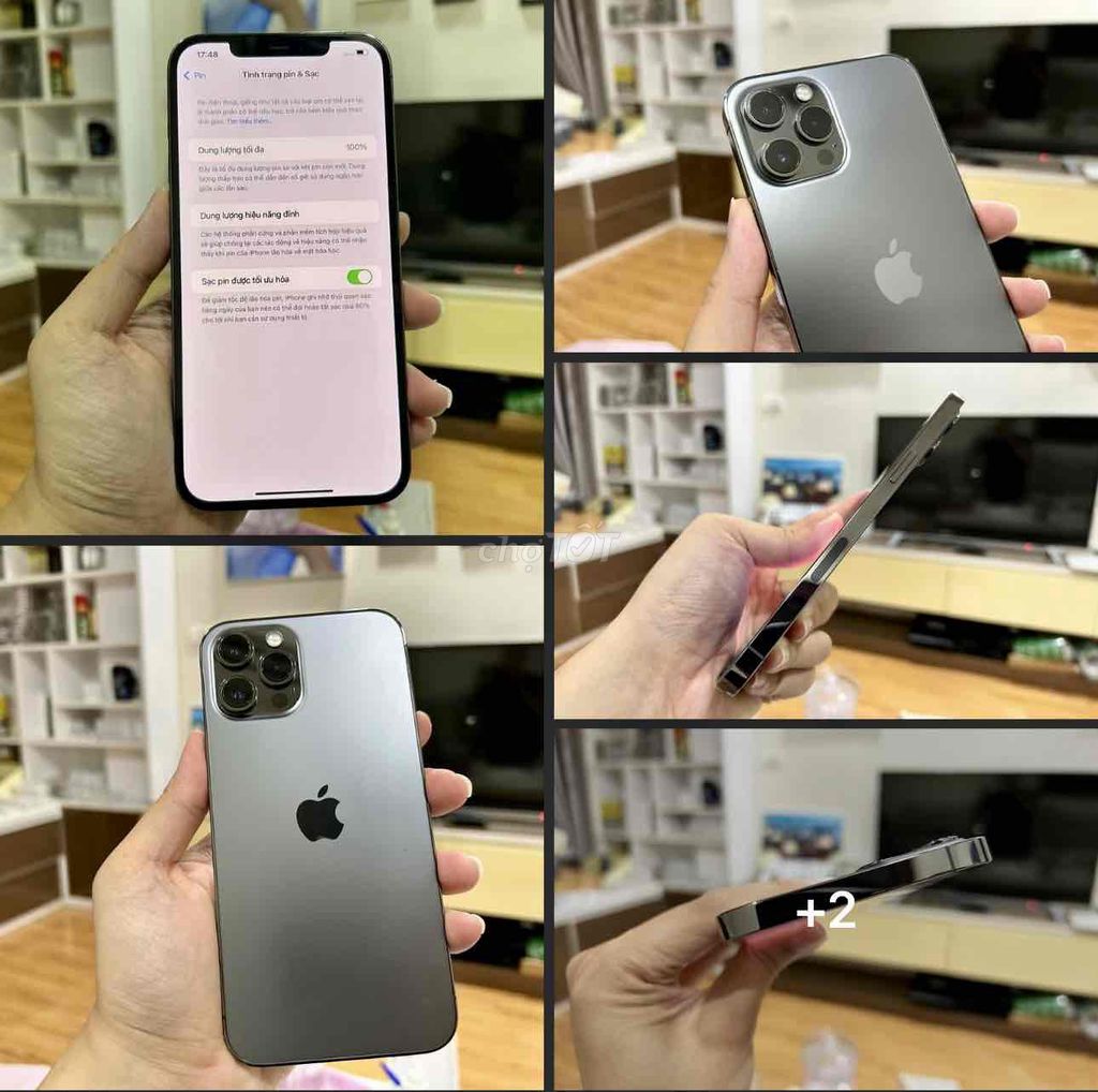 iPhone 12 Pro Max 256G 512G Fullbox KENG 04/2025. Mua bán Điện thoại tại Quận 10 Tp Hồ Chí Minh được đăng bởi iStockHCM hình 1