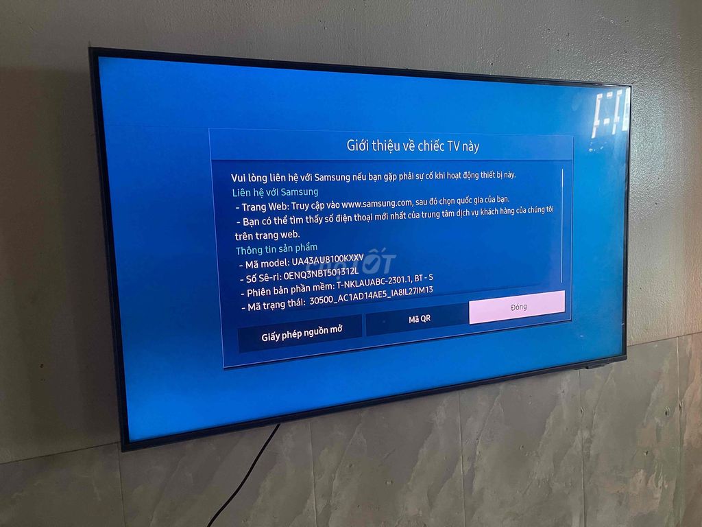 Tivi Samsung UA43AU8100KXXV 4K HDR 2022. Mua bán Tivi, Âm thanh tại Quận 8 Tp Hồ Chí Minh được đăng bởi Kim hình 1