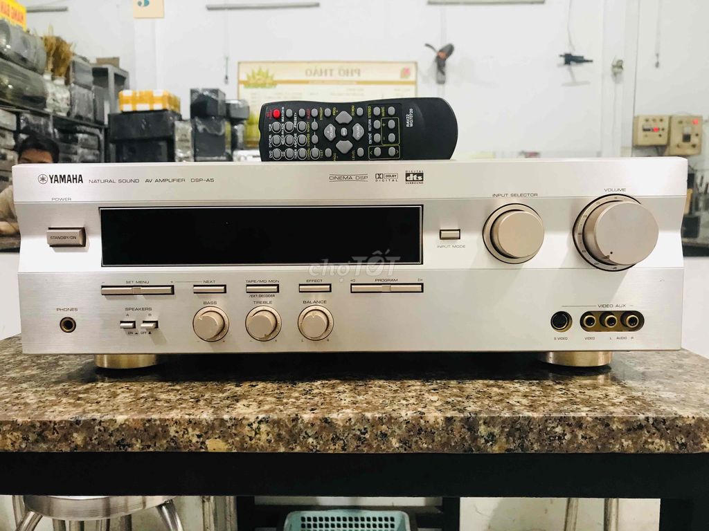 Amply Yamaha DSP-A5 cs-180w/1kênh chạy 10 sò than