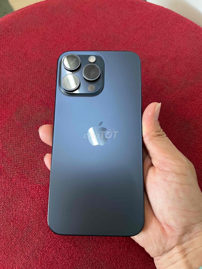 Apple iPhone 15 Pro Max Xanh 256GB 99%. Mua bán Điện thoại tại Thành phố Tây Ninh Tây Ninh được đăng bởi Nguyễn Khánh Hoài hình 1