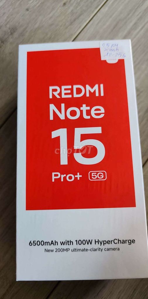 Xiaomi Redmi Note 15 Pro+ 5G 256GB Xám Như mới. Mua bán Điện thoại tại Thành phố Thủ Dầu Một Bình Dương được đăng bởi Phuong Nguyễn hình 1