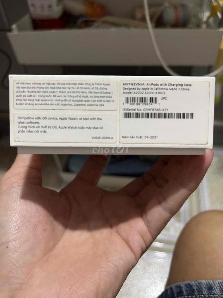 Tai nghe Apple AirPods 2 Trắng. Mua bán Tivi, Âm thanh tại Huyện Buôn Đôn Đắk Lắk được đăng bởi minh sơn hình 1