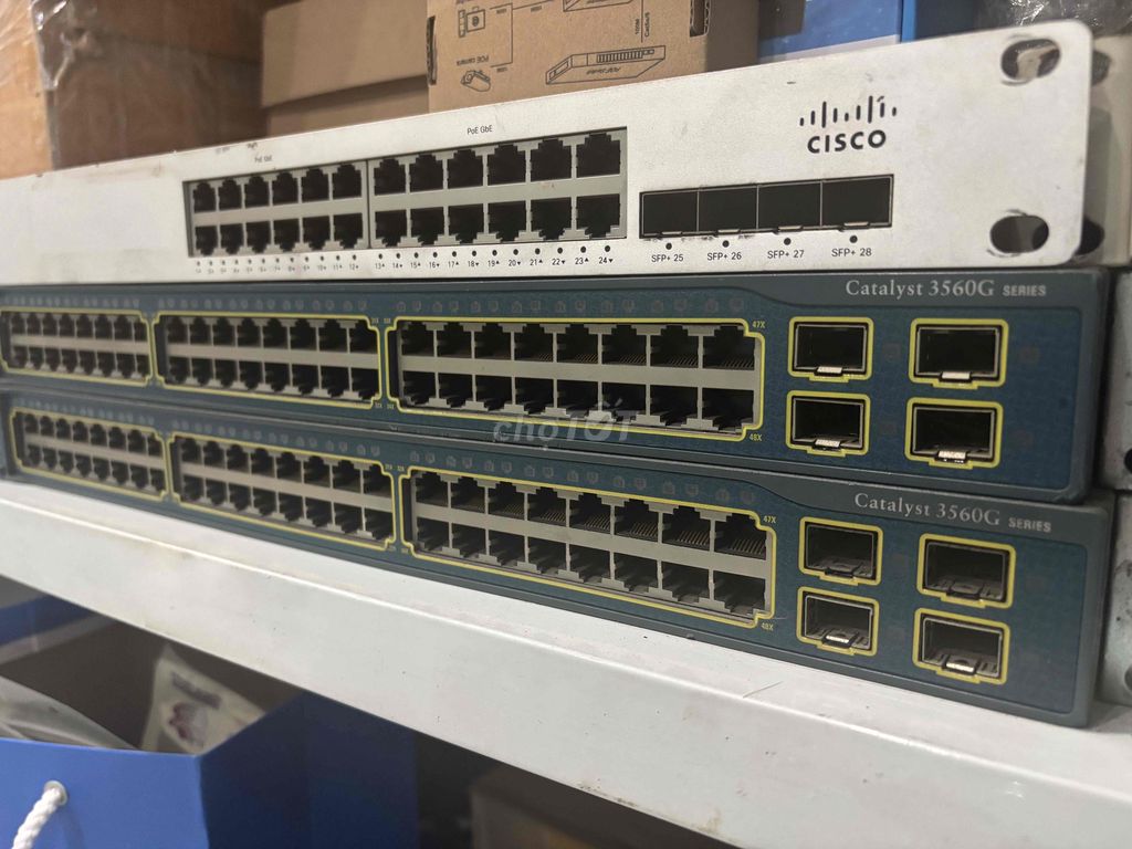 Switch mạng Cisco Catalyst 48 cổng. Mua bán Phụ kiện (Màn hình, Chuột...) tại Quận Liên Chiểu Đà Nẵng được đăng bởi Tin hình 1
