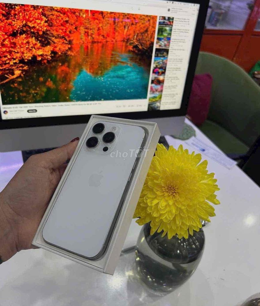 15promax 256gb trắng qtế mỹ pin95 zin áp suất. Mua bán Điện thoại tại Quận 3 Tp Hồ Chí Minh được đăng bởi Nam Á Mobile hình 1