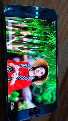 Điện thoại samsung s6 màu xanh 
