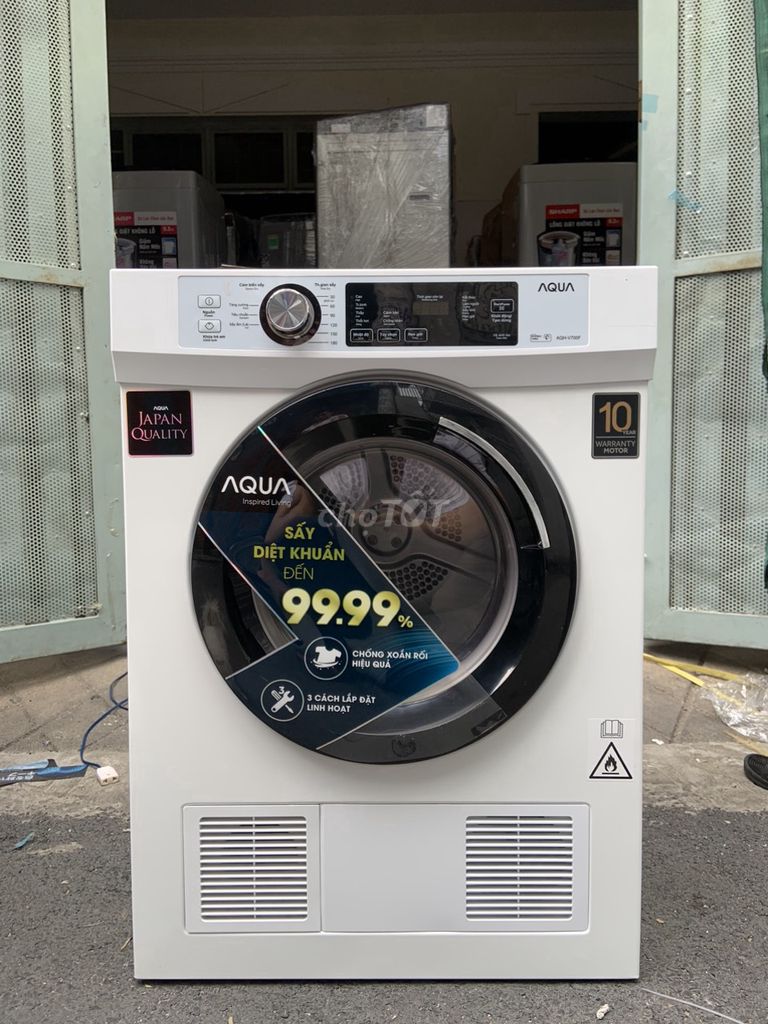 🔥 Máy sấy thông hơi Aqua 7 kg AQH-V700FW 🔥