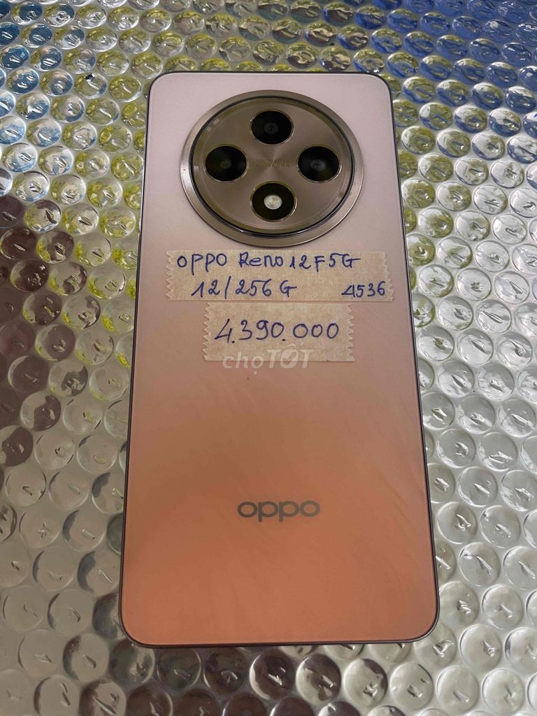 Oppo Reno 12F 5g 12/256G zin đẹp. Mua bán Điện thoại tại Quận Ninh Kiều Cần Thơ được đăng bởi Cầm Đồ Anh Quý hình 1