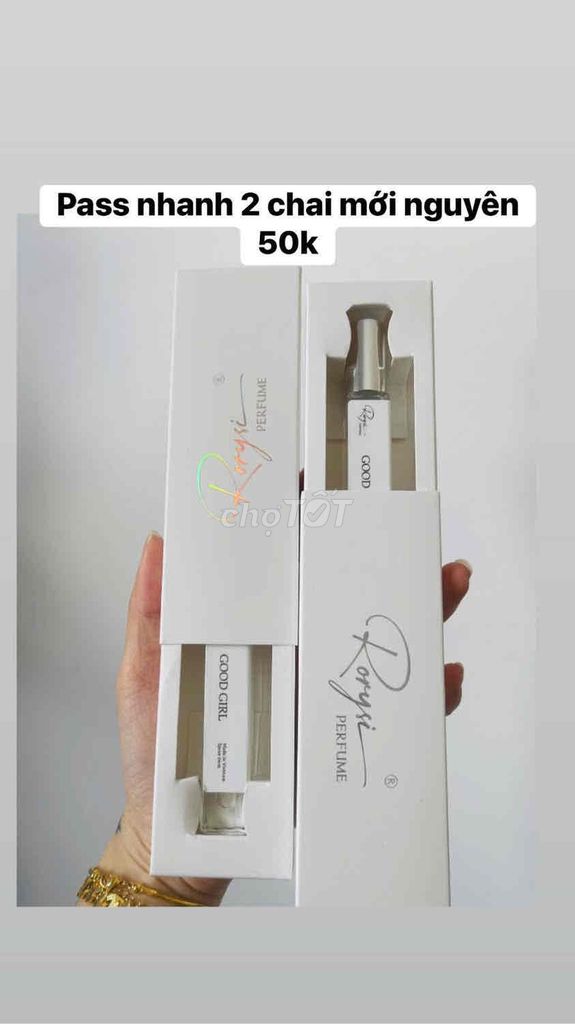 Nước hoa Rorysi Good Girl Nữ Mới. Mua bán Nước hoa tại Thành phố Nha Trang Khánh Hòa được đăng bởi chipmunktele hình 1