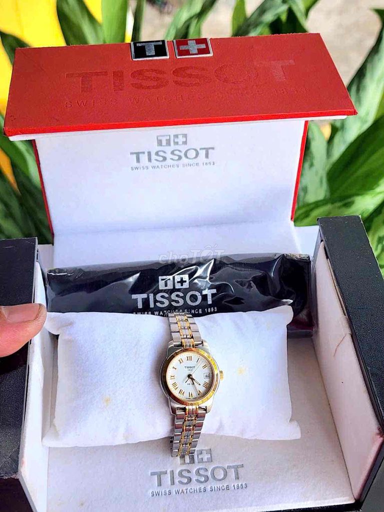 Đồng hồ Tissot Nữ 26mm Bạc Vàng Kim loại. Mua bán Đồng hồ tại Huyện Kế Sách Sóc Trăng được đăng bởi đồng hồ 2hand hình 1