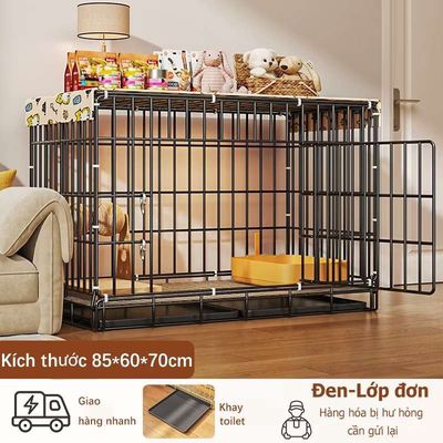 Chuồng chó Inox 85x60x70cm đã qua sử dụng - 134694