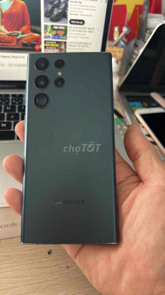 Samsung Galaxy S22 Ultra 5G 8GB/128GB Đen. Mua bán Điện thoại tại Quận 12 Tp Hồ Chí Minh được đăng bởi HoàngKim  hình 1