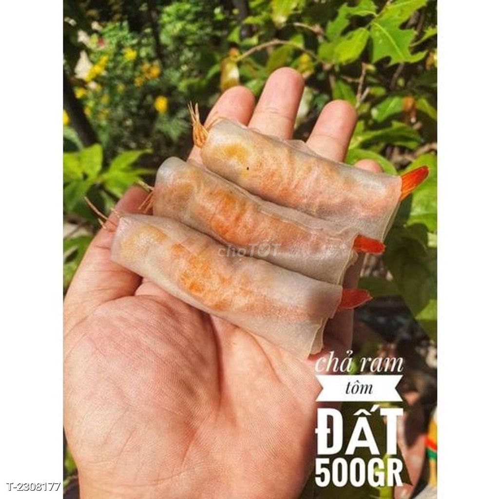 Chả ram tôm đất Bình Đình 500gr (hoả tốc hcm). Mua bán Đồ ăn, thực phẩm và các loại khác tại Quận 8 Tp Hồ Chí Minh được đăng bởi Siêu thị Anh Tú 88 hình 1
