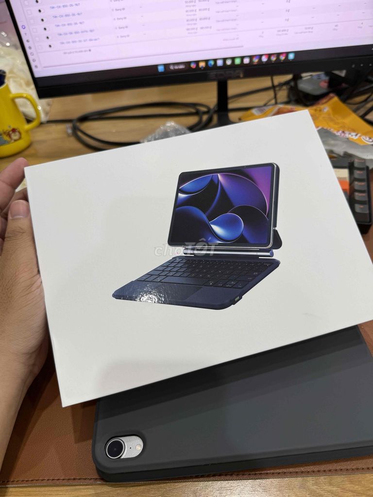 Bàn phím Magic Keyboard iPad Mini 6/7 Xám. Mua bán Phụ kiện (Màn hình, Chuột...) tại Quận Hà Đông Hà Nội được đăng bởi nguyễn thọ tiến hình 1