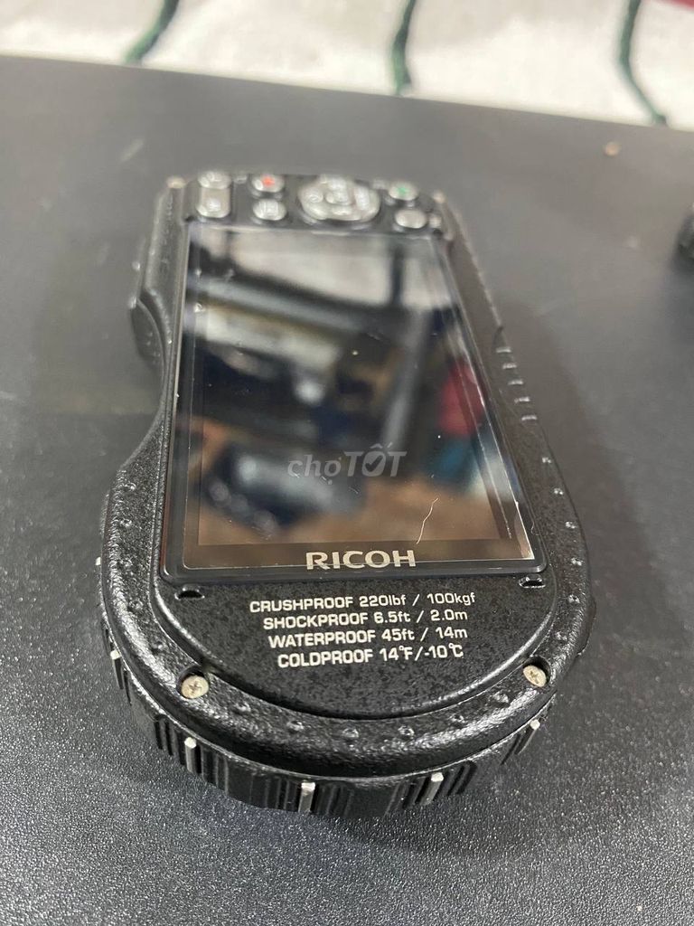 Máy ảnh Ricoh WG-4 Đen hiếm xt Nhật. Mua bán Máy ảnh, Máy quay tại Huyện Trà Ôn Vĩnh Long được đăng bởi maximura hình 1
