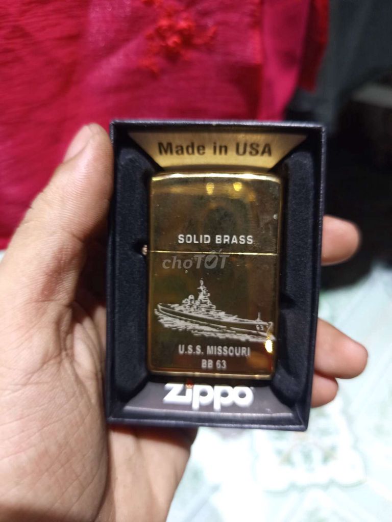 ZIPPO USS năm 1993. Mua bán Đồ sưu tầm, đồ cổ tại Thành phố Bến Tre Bến Tre được đăng bởi Trần Nhân hình 1