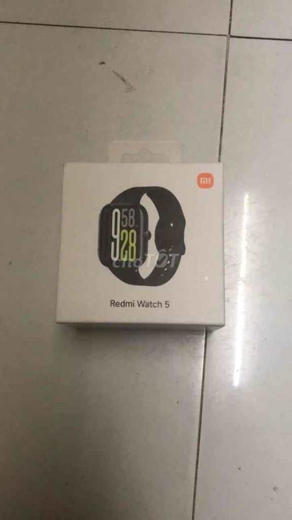 Xiaomi Redmi Watch 5 Đen. Mua bán Thiết bị đeo thông minh tại Quận 12 Tp Hồ Chí Minh được đăng bởi Minh Huy hình 1