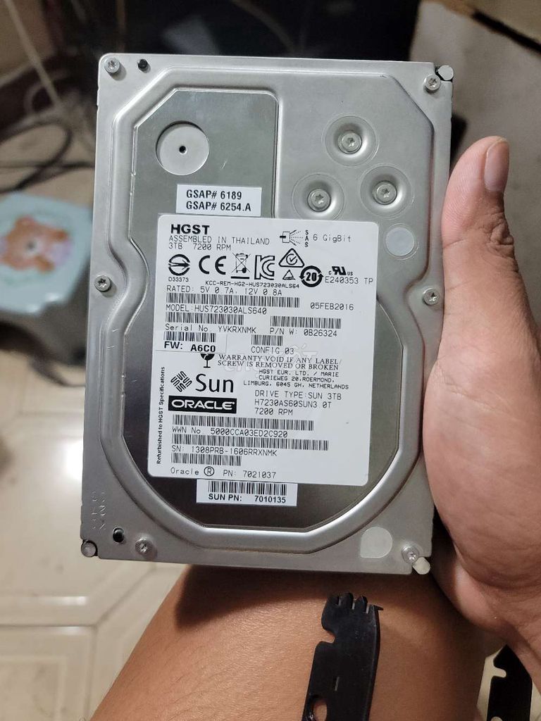 HDD SAS 3TB new