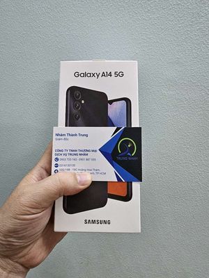 Samsung Galaxy A14 5G Đen 4-128GB mới 100% seal