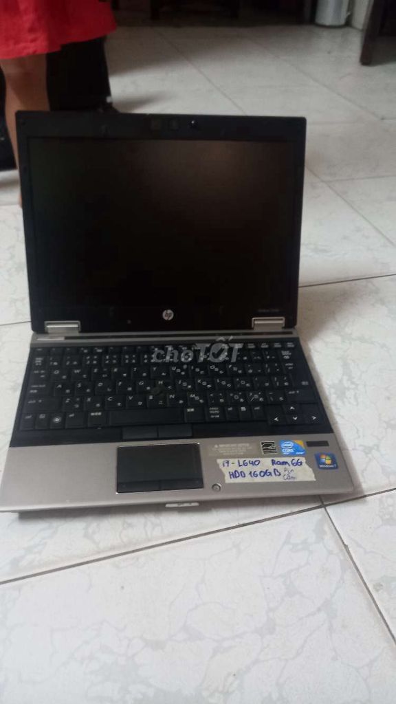 Laptop hp core i7 ram 6gb hdd 160gb pin cầm zin