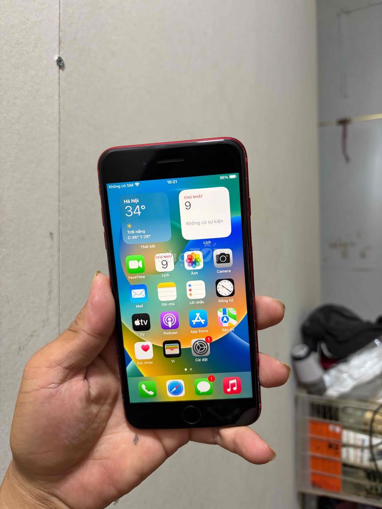 Apple iPhone 8 Plus 64GB Đỏ 92%. Mua bán Điện thoại tại Thành phố Vị Thanh Hậu Giang được đăng bởi máy củ giá tốt  hình 1