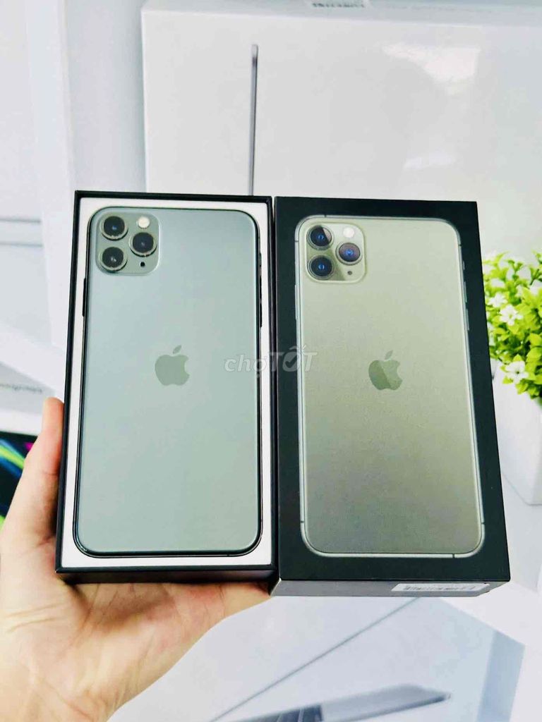 iPhone 11 Pro Max Xanh 256G FULLBOX NEW APPLE 2023. Mua bán Điện thoại tại Quận 10 Tp Hồ Chí Minh được đăng bởi iStockHCM hình 1