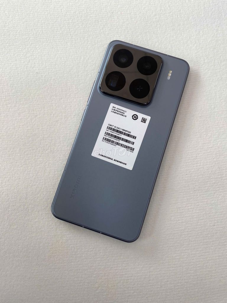 XIAOMI 15 PRO 12/256GB XÁM CŨ FULLBOX. Mua bán Điện thoại tại Thành phố Thủ Đức Tp Hồ Chí Minh được đăng bởi Vĩnh An Mobile Thủ Đức hình 1
