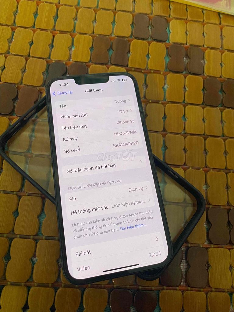 Apple iPhone 13 256GB Đen. Mua bán Điện thoại tại Quận 12 Tp Hồ Chí Minh được đăng bởi Việt Trần hình 1