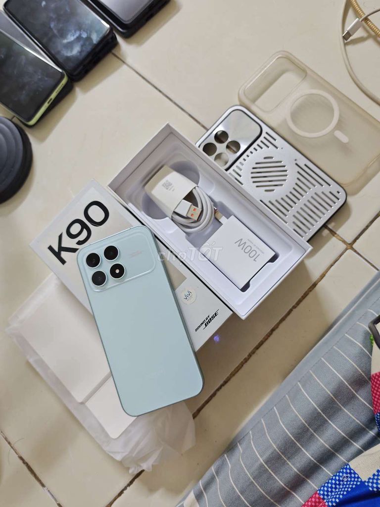 Redmi K90 12GB/256GB Xanh nhạt. Mua bán Điện thoại tại Huyện Hóc Môn Tp Hồ Chí Minh được đăng bởi Tuấn Đồ Dõm hình 1