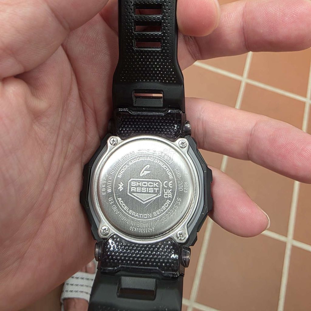 Đồng hồ thông minh Casio G-SHOCK GBD-200 Nam Đen. Mua bán Đồng hồ tại Thành phố Đà Lạt Lâm Đồng được đăng bởi Hoàng duy khánh hình 1
