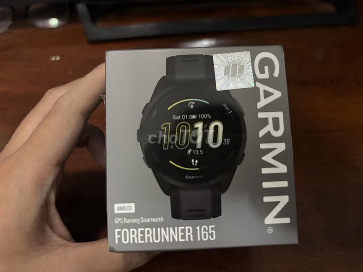 Garmin Forerunner 165 Đen. Mua bán Thiết bị đeo thông minh tại Quận 5 Tp Hồ Chí Minh được đăng bởi Hội Đồ Điện Tử hình 1
