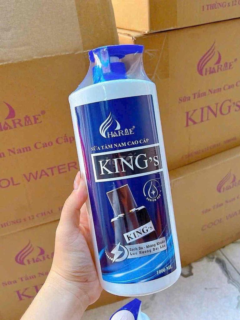 Sữa tắm Charme Kings Nam 1000ml Hương Nam tính. Mua bán Phụ kiện thời trang khác tại Quận Cái Răng Cần Thơ được đăng bởi Vân Store Charme hình 1