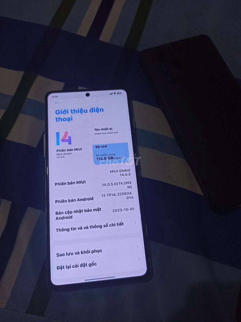 Xiaomi K40 Gaming 128GB Trắng. Mua bán Điện thoại tại Thành phố Thuận An Bình Dương được đăng bởi Sơn hình 1