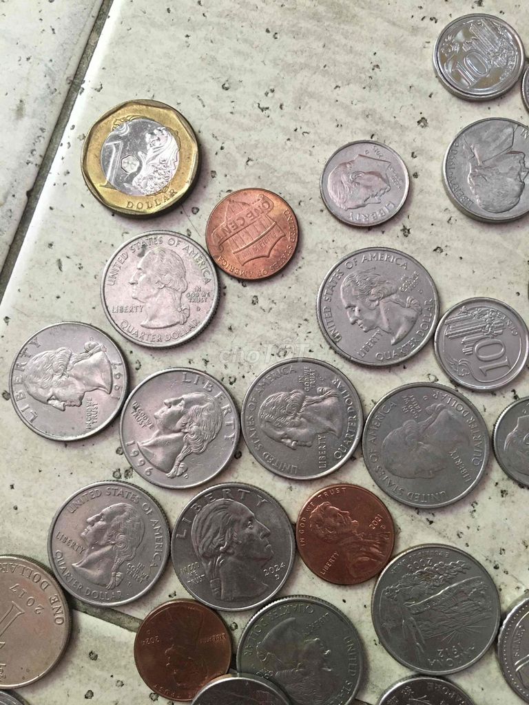Tiền xu nước ngoài sưu tầm. Mua bán Đồ sưu tầm, đồ cổ tại Quận 6 Tp Hồ Chí Minh được đăng bởi đạt  hình 1