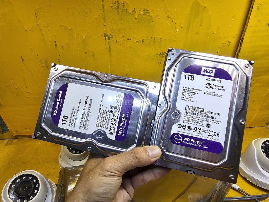 Ổ cứng HDD 1T Tím. Mua bán Linh kiện (RAM, Card...) tại Quận Ninh Kiều Cần Thơ được đăng bởi ĐỒ CỦ DÙNG TỐT hình 1
