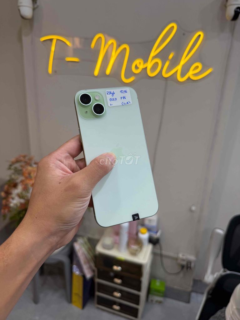 iPhone 15 Plus 256GB Xanh green màn oled đẹp. Mua bán Điện thoại tại Quận Thanh Xuân Hà Nội được đăng bởi Ngô Tráng T Mobile hình 1
