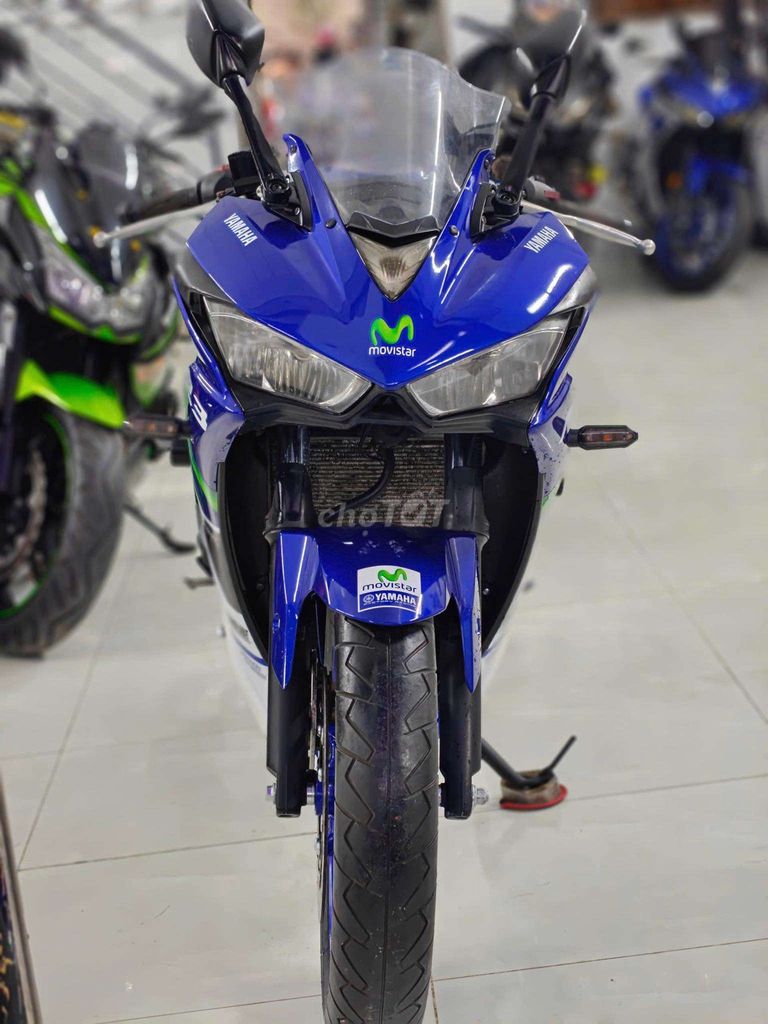 Yamaha R3 2017 Xanh Movistar cần bán hoặc giao lưu. Mua bán Xe máy tại Huyện Bình Chánh Tp Hồ Chí Minh được đăng bởi Hoán Nguyễn hình 2