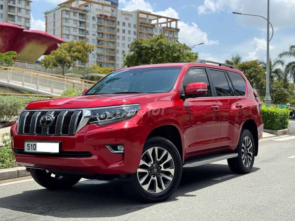 Toyota Prado VX 2.7L 2023, màu đỏ - 22,000 km.. Mua bán Ô tô tại Thành phố Thủ Đức Tp Hồ Chí Minh được đăng bởi Đức Tứ Bánh hình 3