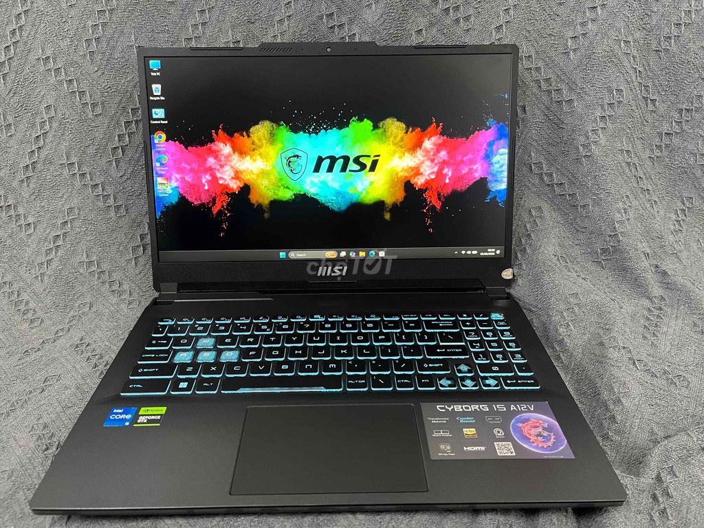 MSI Cyborg 15 i5-12450H, RTX 4050  99%. Mua bán Laptop tại Quận 7 Tp Hồ Chí Minh được đăng bởi Minh hình 1