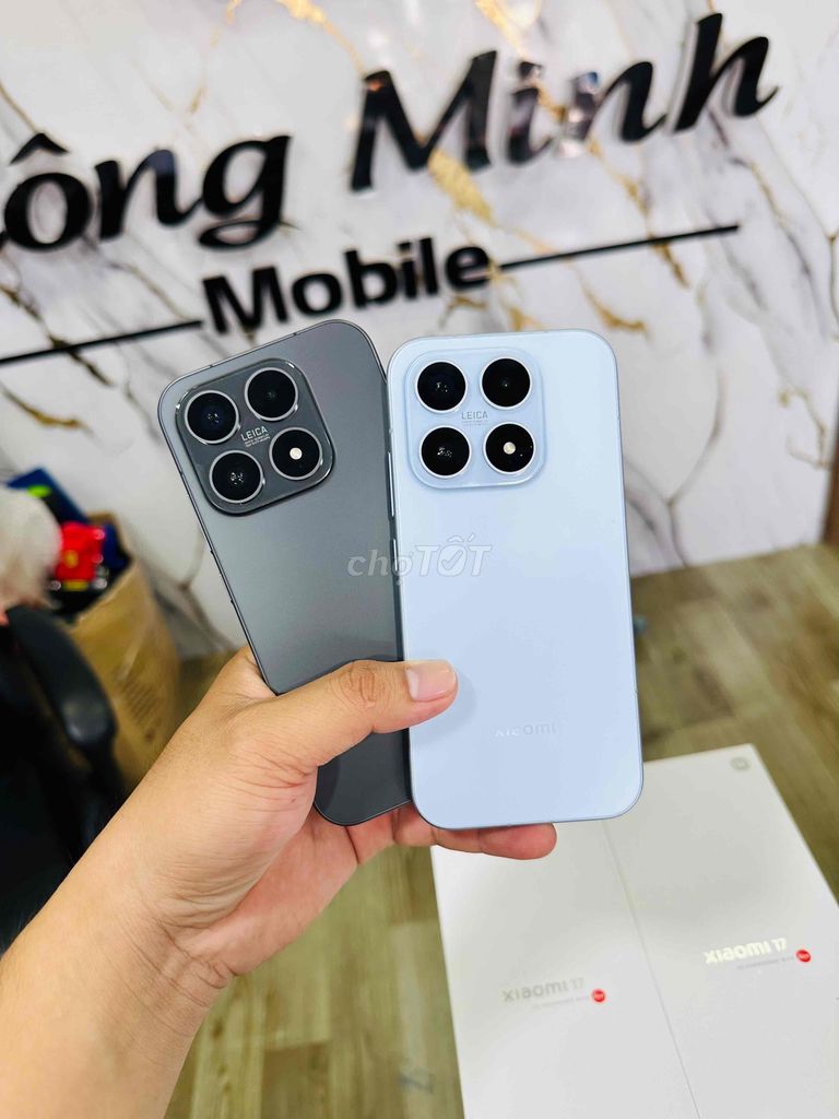 Xiaomi 17 12GB/256GB Xám, Xanh nhạt. Mua bán Điện thoại tại Thành phố Tây Ninh Tây Ninh được đăng bởi Công Minh Mobile hình 1
