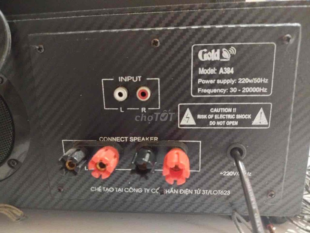 loa và amply gold A384. Mua bán Tivi, Âm thanh tại Quận Ba Đình Hà Nội được đăng bởi phạm Quang Anh hình 3