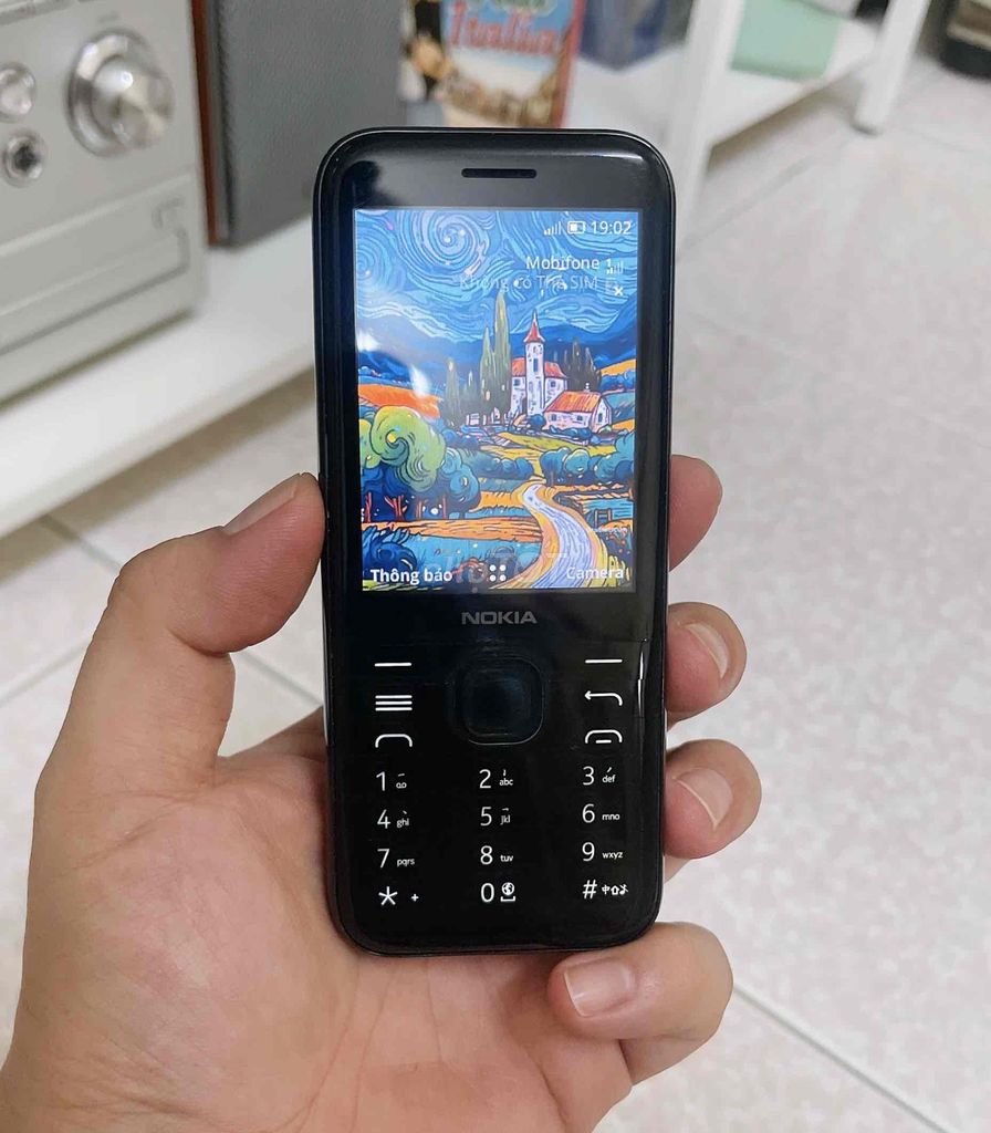 Nokia 8000 4G đen, máy dùng tốt, kèm pin & sạc. Mua bán Điện thoại tại Quận Tân Bình Tp Hồ Chí Minh được đăng bởi Tom hình 1