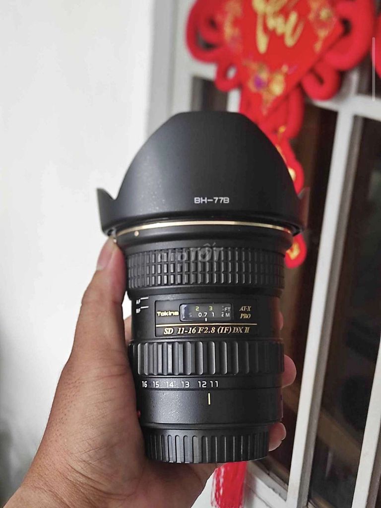 Ống kính Tokina 11-16mm F2.8 Đen. Mua bán Máy ảnh, Máy quay tại Huyện Bình Chánh Tp Hồ Chí Minh được đăng bởi Đức  hình 1