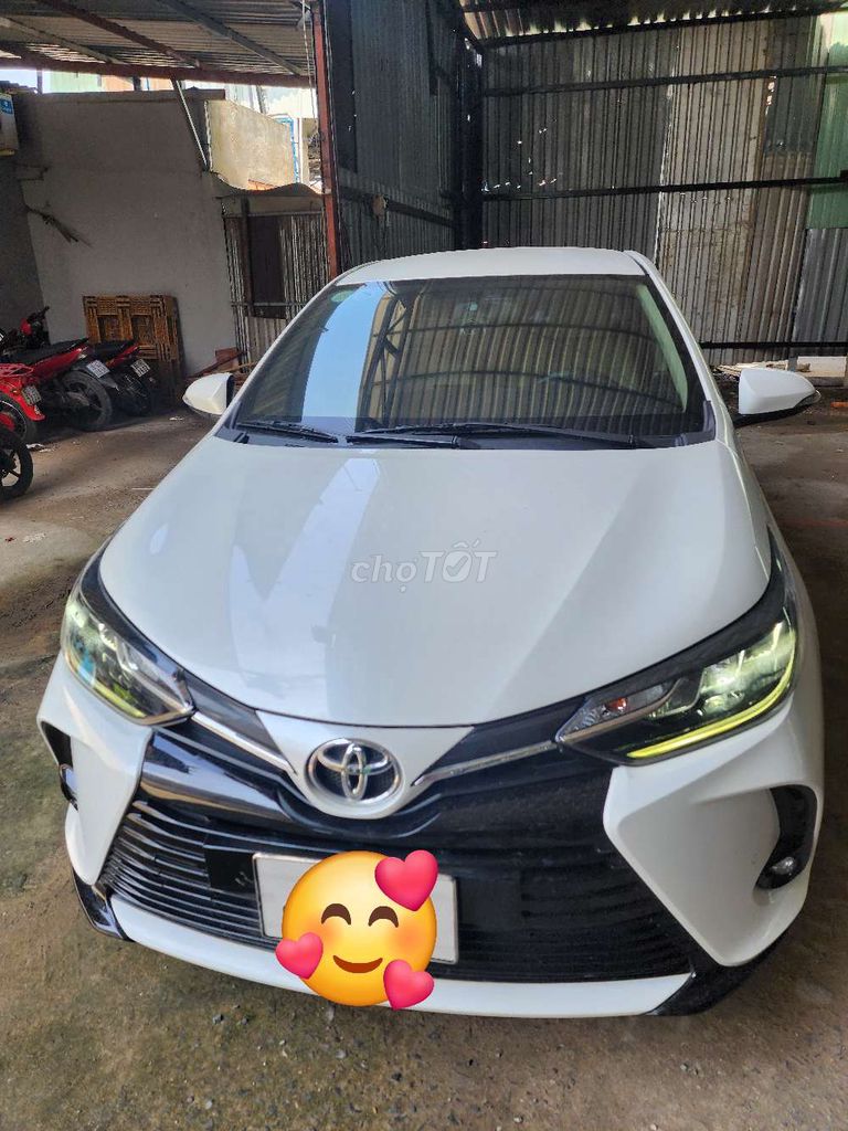 Xe Toyota Vios bản G 2021 1.5 CVT xe CC Zin 100%