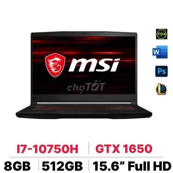 💥 MSI Gaming GF63 Thin 10SC i7 gen 10 / GTX 1650. Mua bán Laptop tại Quận Tân Bình Tp Hồ Chí Minh được đăng bởi N Center Thanh hình 1