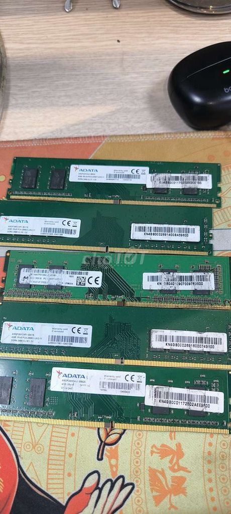 RAM ADATA 4GB DDR4 2400MHz. Mua bán Linh kiện (RAM, Card...) tại Quận Tân Bình Tp Hồ Chí Minh được đăng bởi Khương hình 1