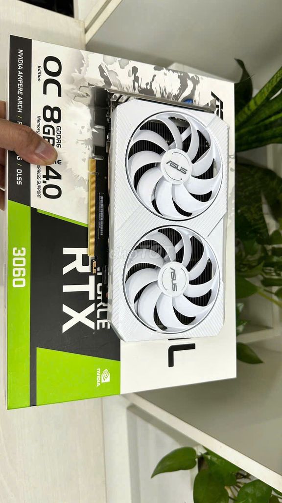 Card asus dual RTX-3060 8GB OC White