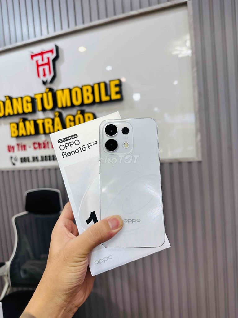 OPPO Reno 16F 5G Trắng Full Box. Mua bán Điện thoại tại Quận Liên Chiểu Đà Nẵng được đăng bởi Hoàng Tú MB hình 1