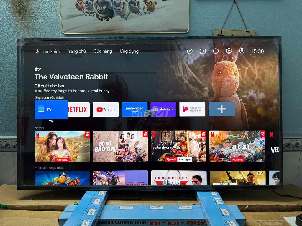 Android Tivi Sony 55inch 4K giọng nói, mẫu 2020. Mua bán Tivi, Âm thanh tại Quận Gò Vấp Tp Hồ Chí Minh được đăng bởi Tivi Store hình 1