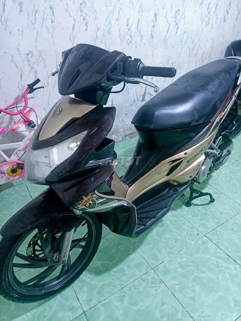 Suzuki Hayate màu Nâu Vàng đồng. Mua bán Xe máy tại Quận Bình Tân Tp Hồ Chí Minh được đăng bởi khả Hân  hình 5